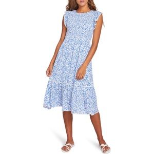 Lost + Wander Pick Me Floral Smocked Dress